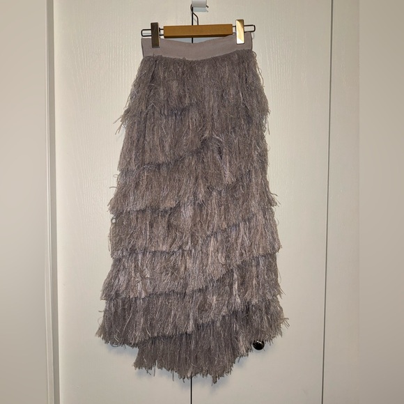 H&M Dresses & Skirts - H&M Conscience Exclusive Fringe Skirt